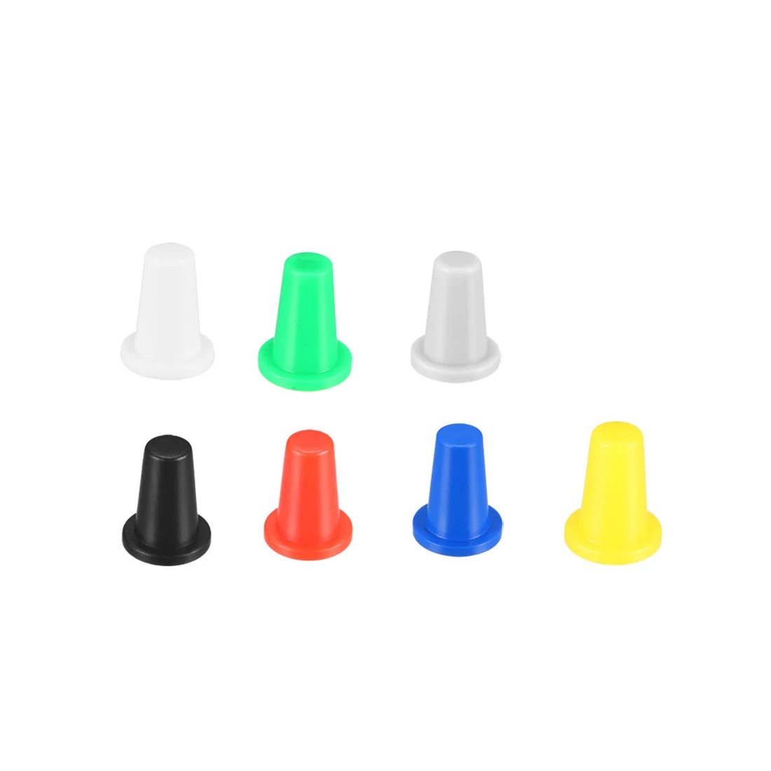 

uxcell 20Pcs Switch Caps 3.5mm Hole Diameter Plastic Push Button Tactile Cover Keycaps White for 6x6mm Micro Switch