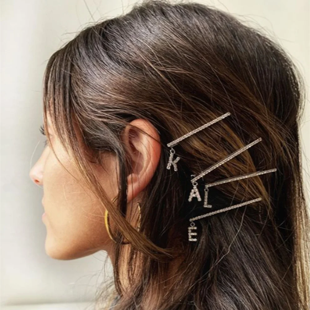 1PC Women's Crystal Rhinestone Hair Clip Hairpin Barrette Bobby Pin Jewelry