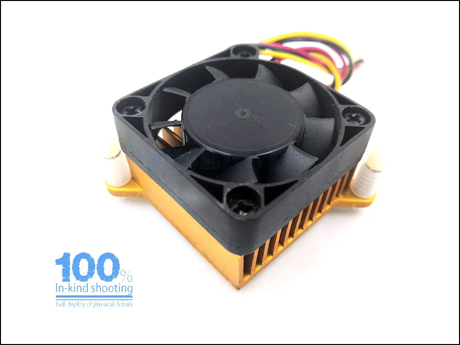 Computer Motherboard Heatsink North and South Bridge Radiator Silent 4010 12V DC Cooling Fan hole distance 6cm Free shipping 11
