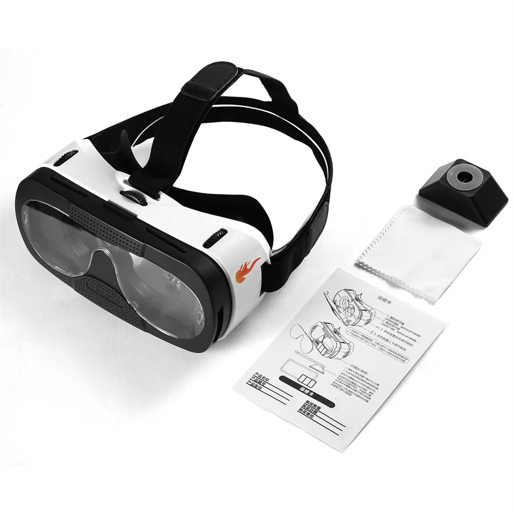 Blu-Ray стеклянные линзы 3D VR очки Виртуальная реальность гарнитура Кино игра