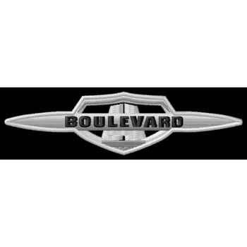

BOULEVARD Iron patch toppa ricamata gestickter patch patch brode parche bordado Size: 12cm