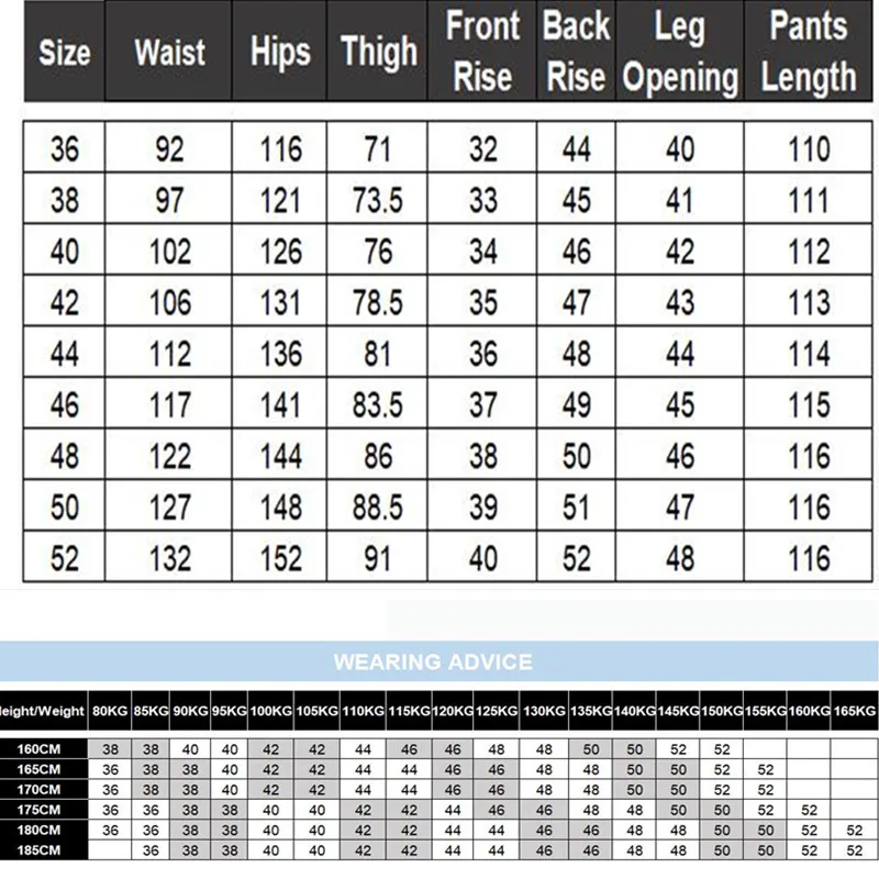 Black Jeans Men Blue Big Large Plus Size 46 48 50 52 150KG Mens Jean Elastic High Waist Man Loose Straight Denim Pants Trousers
