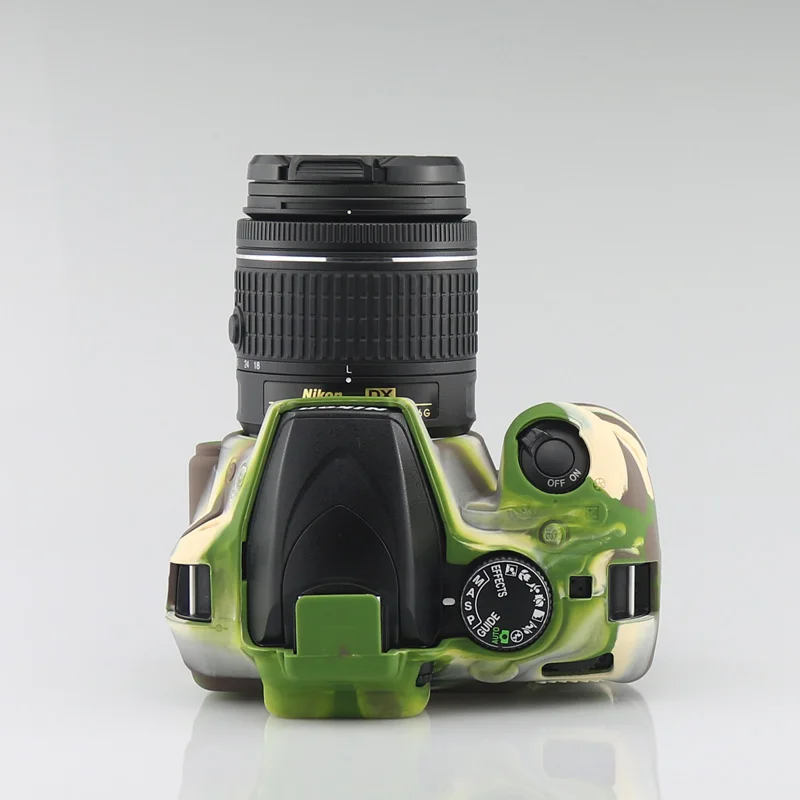 Высококачественный силиконовый чехол-сумка для камеры Nikon D3400 Dsrl камера в 4 цветах