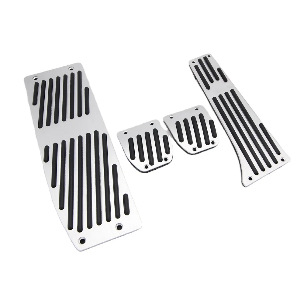Accessories Aluminum alloy throttle pedal Brake Pedals AT MT Accelerator For BMW E60 E61 E63 E64 E70 M5 M6 5 Series 2006-2010 car accessories car pedals