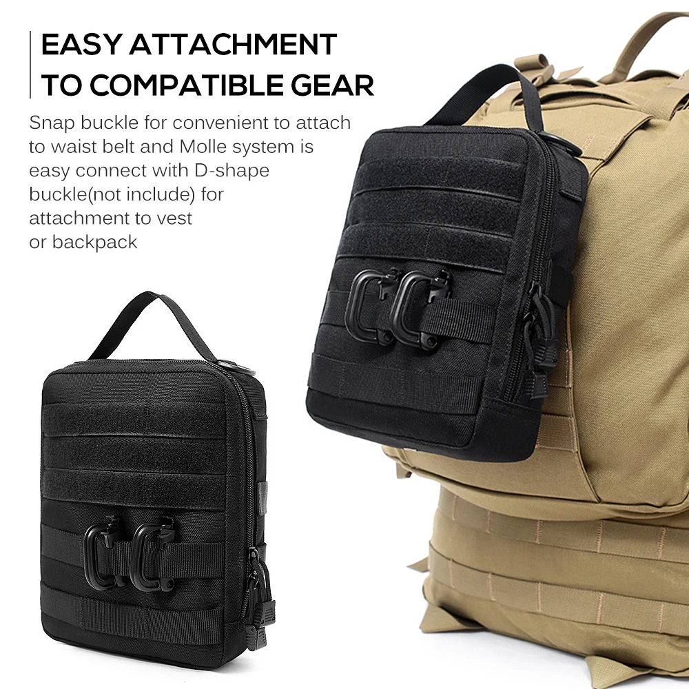 

Multi-functional First Aid Kit Camping Survival Storage Bag Molle Waist Bag Pack