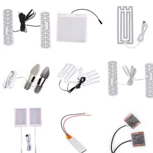 USB заряженный теплый паста колодки водонепроницаемый углеродного волокна грелку безопасный портативный нагревательный коврик-грелка для обуви Перчатки колодки поставки