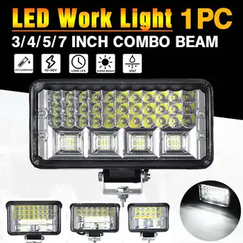 

12V 24V 3 4 5 7 Spot Flood LED Light Bar LED Bar Work Light Offroad Car Truck Tractor Boat Trailer SUV ATV UTV 4WD