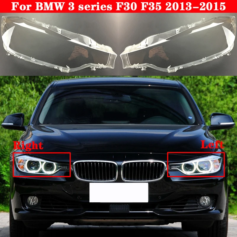 Car Front Headlight Cover For Bmw Series F30 F35 320i 328i 335i 2013-2015 Headlamp  Lampcover Head Light Glass Lens Shell Caps Shell AliExpress