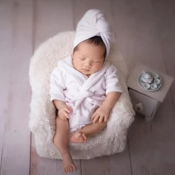 Meubles pour nouveau né, Mini chaise douce, accessoires de photographie, ensemble de canapé et d'oreiller pour bébé 