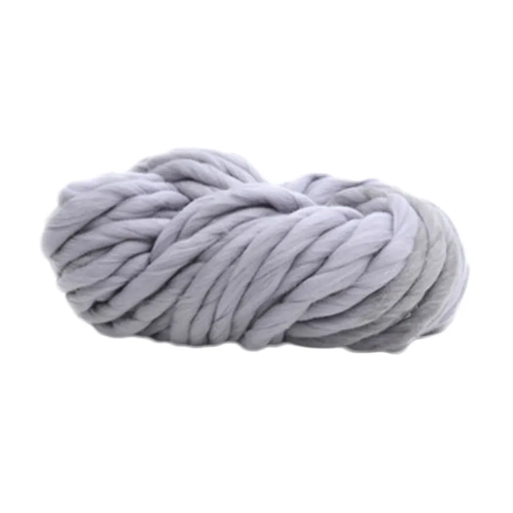 soot 250g DIY Chunky Woolen Yarn Iceland Knitting Wool Handmade Comfortable - Цвет: soot