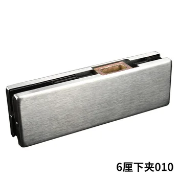 

Lower Clamp Door Holder Stainless Steel Spring Door Frameless Glass Door Door Holder Accessories 010