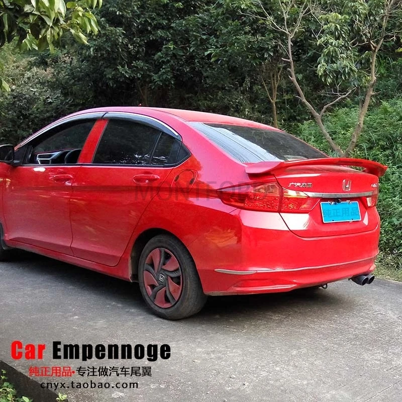 For City Spoiler 2015 2018 honda City Spoiler ABS plastic Material 