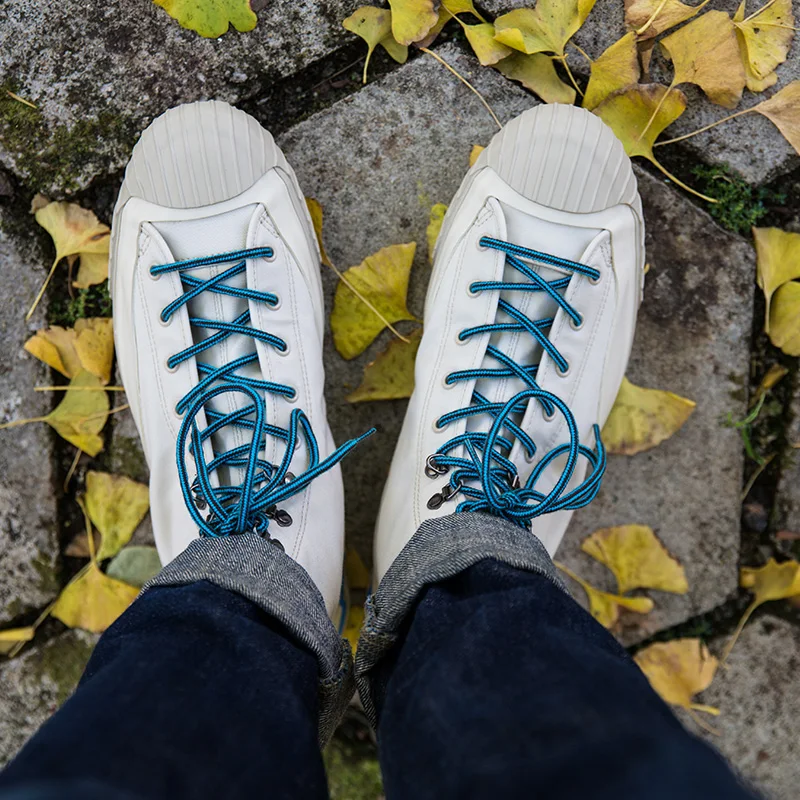 Повседневная винтажная парусиновая обувь для мужчин; удобная зимняя обувь для влюбленных; высокая обувь флэтс; кроссовки наивысшего качества; обувь ручной работы на шнуровке; Вулканизированная обувь