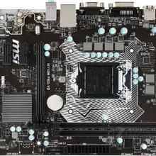 MSI H110M PRO-VD материнская плата LGA 1151 DDR4 USB2.0 USB3.1 VGA, HDMI, DVI 32 Гб H110 рабочего Материнская плата