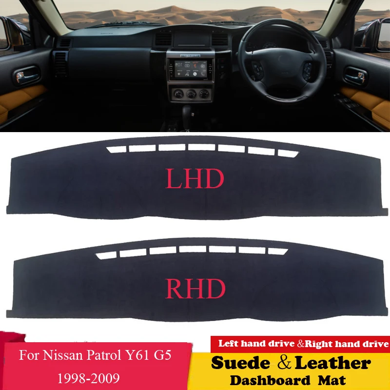SuedeLeatherDashmatsCarstylingAccessoriesDashboardCoverDash