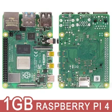 1GB SDRAM 4 Raspberry Pi Modelo B BCM2711 Cortex-A72 64-bit Quad core 1.5GHz SOC 2.4 & 5.0 GHz WiFi Bluetooth 5.0 Raspberry PI 4B