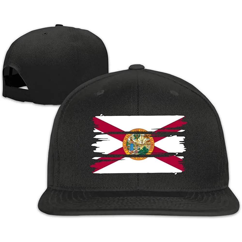 Мужская и Женская Бейсболка с флагом Флориды, унисекс хип-хоп бейсболки