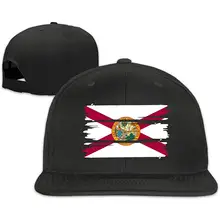 Мужская и Женская Бейсболка с флагом Флориды, унисекс хип-хоп бейсболки