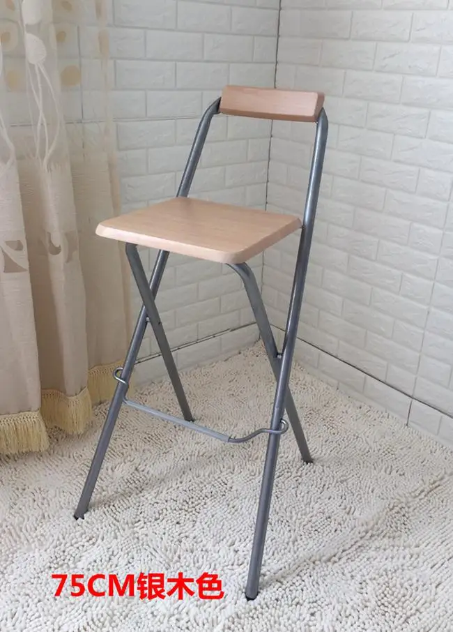 style 11 Европейский высокий стул барный стул складной рыболовный стул утолщение высокий стул - Цвет: style 11