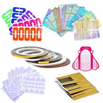 

YWK Nail Art Tools Nail Forms Extension Acrylic Builder Form Guide For Nail Extension Stencil Manicure Tools