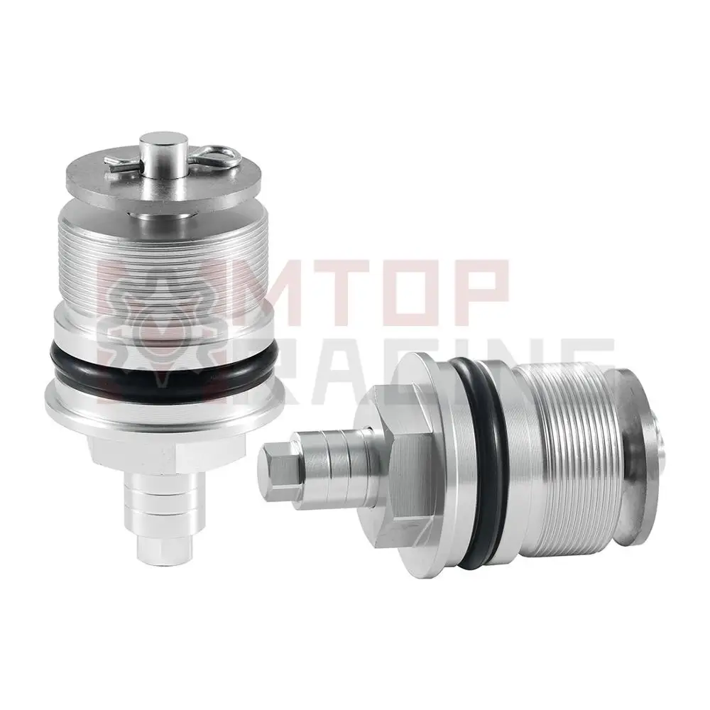 Преднатяжные вилки для Yamaha XJ400 1981 XJ550 1981 1982 1983 45 мм шестигранные регулируемые вилки болты серебро