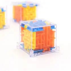 100 шагов мини 3D лабиринт стерео лабиринт квадратный вращающийся для взрослых декомпрессионные магические кубики лабиринт Детские