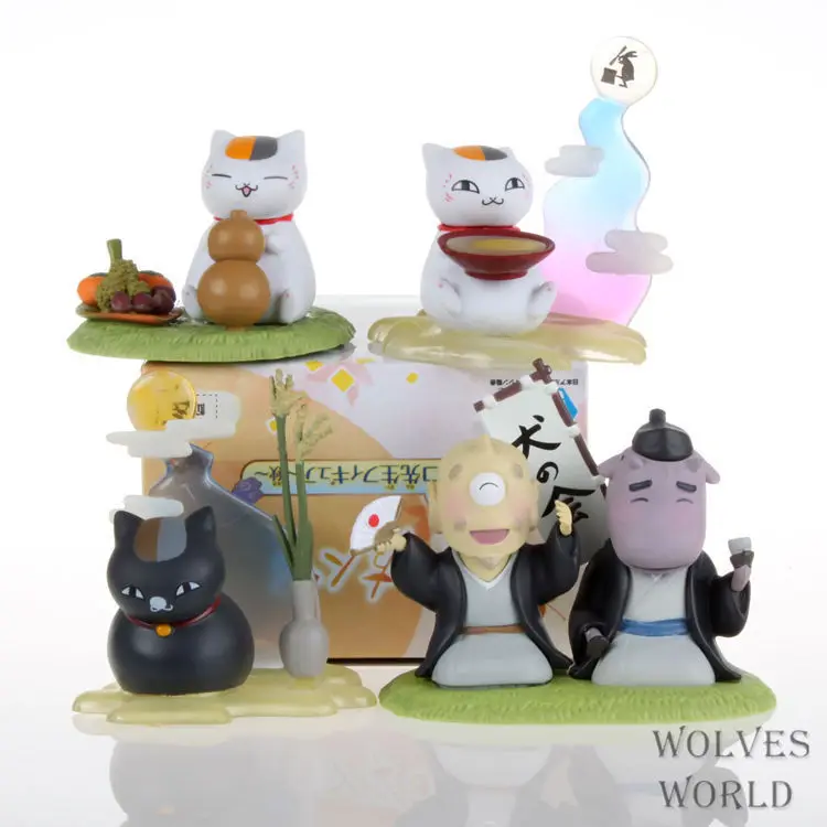 

Yaya Anime Natsume Friends Account 4 S 4-Cat Teacher Boxed Decoration Garage Kit