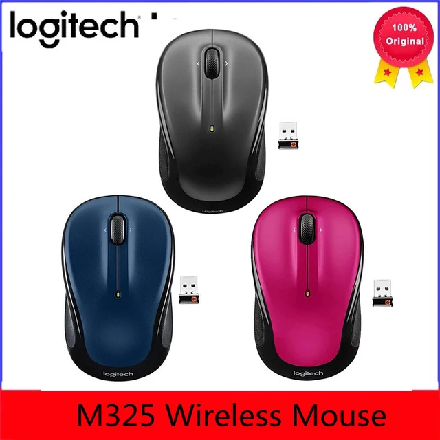 Logitech Original M336 Wireless Bluetooth Mouse - M325 Wireless Mouse - Aliexpress