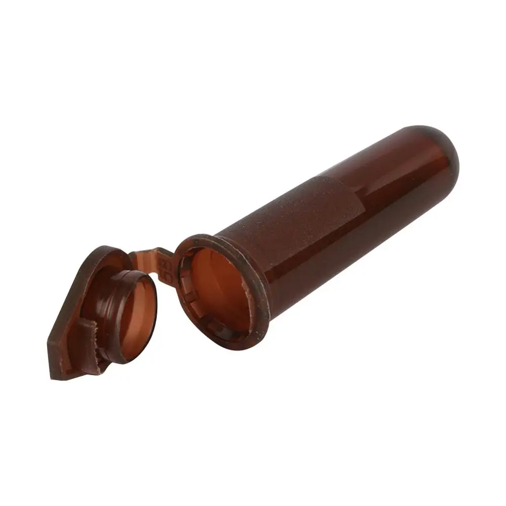 2ml Snap Cap Round Bottom Centrifuge Test Tube Laboratory Analysis Test Tube Sample Vial Container School Lab Equipment 100Pcs