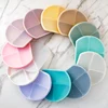 1 Pcs New Design Newborn Accessories Feeding Soft Silicone Children's Tableware Fashionable Dust Cover Dishes Plates Baby Stuff 1