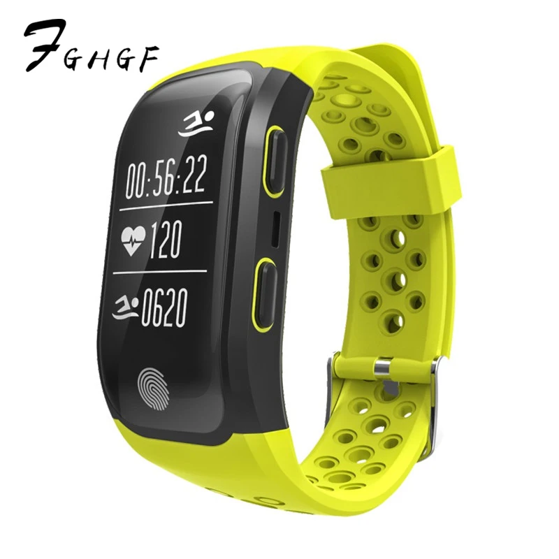 

FGHGF S908 smart bracelet monitors heart rate, blood pressure, motility meter and pace bracelet bluetooth reminder