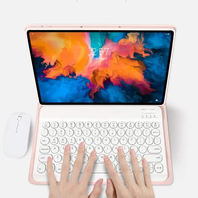 touchpad caso de teclado para lenovo tab mais gen caso funda teclado para xiaoxin almofada caso teclado capa