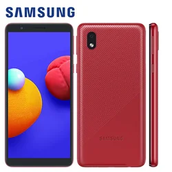 Абсолютно новый оригинальный Samsung Galaxy A01 Core A013G/DS мобильный телефон Android 10 5,3 дюйм8MP 5MP 16GB ROM 1GB RAM 3000mAh смартфон