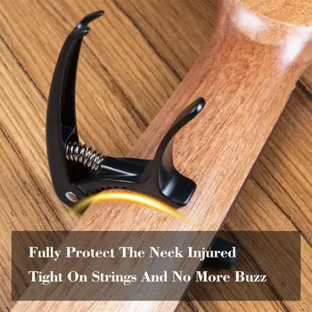 

Guitar Capo Durable Multifunctional 4 Color Pocket Ukelele Instrument Parts Household Violin Home Accessories Professional