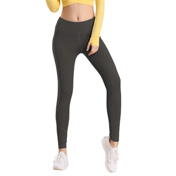 

Female Slim Push Up Polyester Leggings High Waist Fitness Sport Pants Women Elasticity Ankle-length Legging Gym
