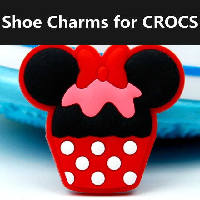 Disney Cartoon Animal Croc Charms Accessories Mickey Mouse PVC Shoe Decoration Elegance for Women Boys Friends Kids Gifts Badges JD0086
