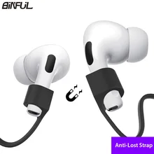 Для Apple Airpods Pro, анти-потеря, ремешок для наушников, мягкий силиконовый ремешок, аксессуары для шеи, ремешок для Airpods Pro, анти-потеря