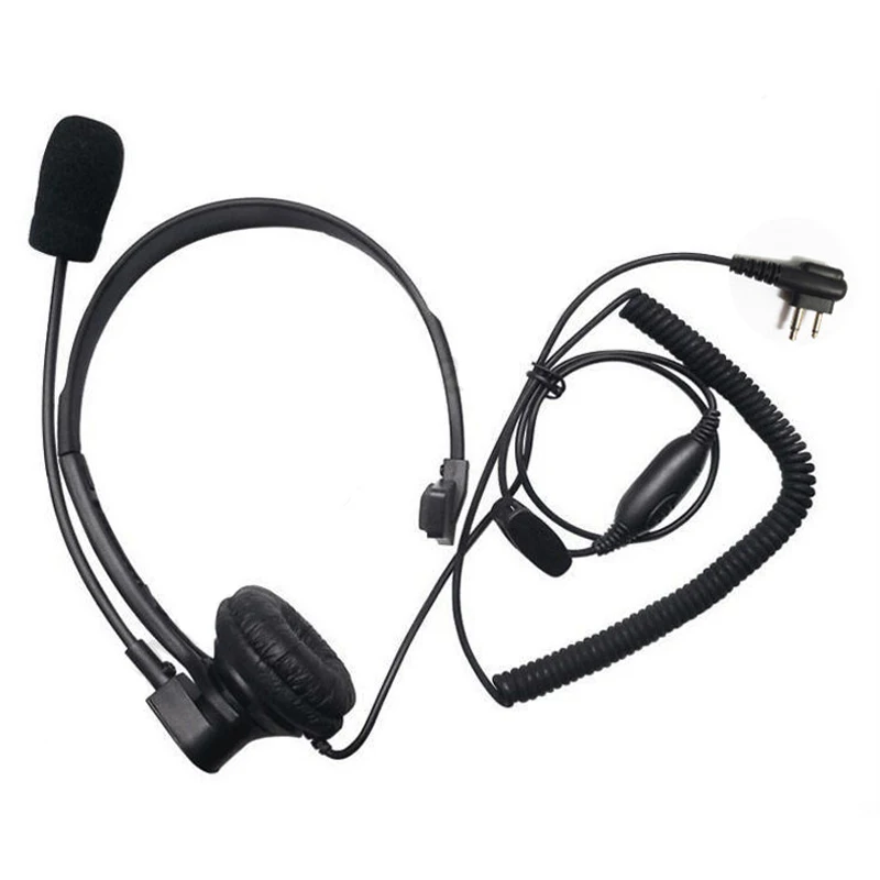 Walkie Talkie Headset Boom Mic Earphone For Motorola Two Way Radio