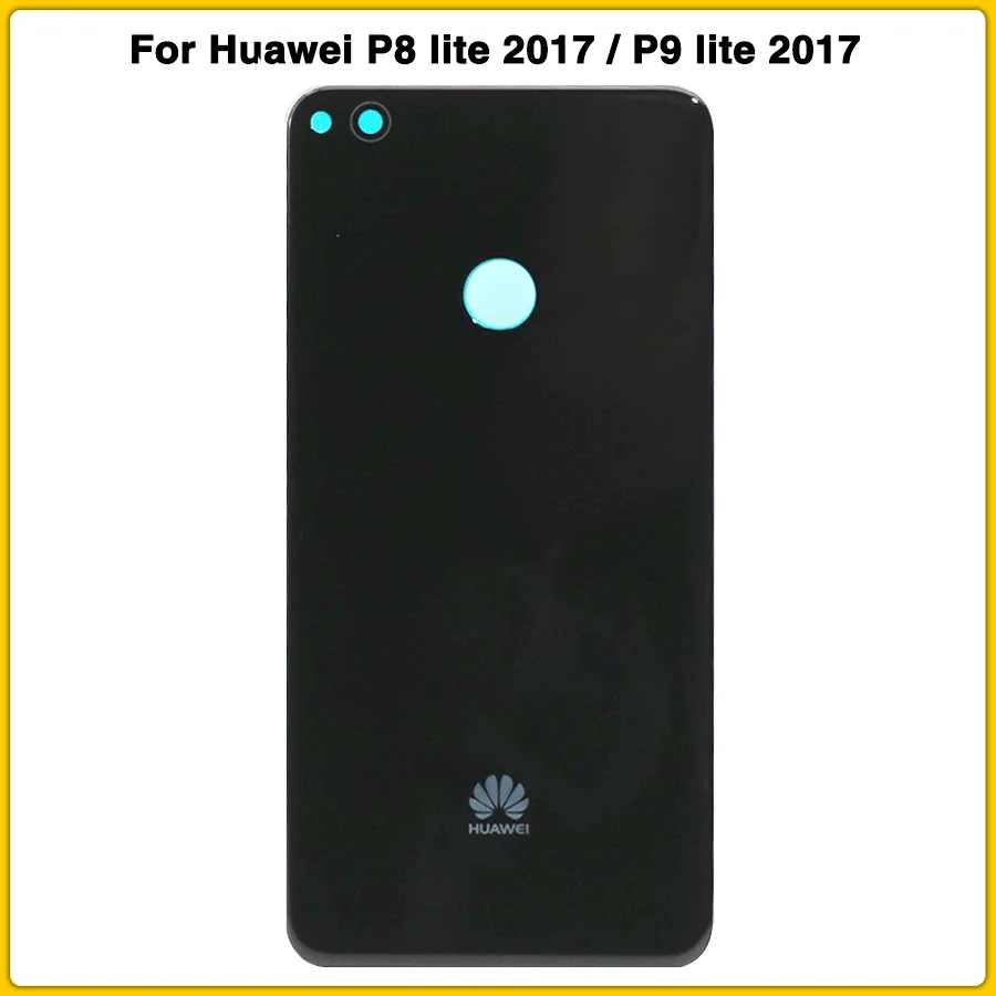 Задний корпус чехол для Huawei P8 lite /P9 lite задняя крышка батарейного отсека - Цвет: Black