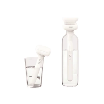 

USB Portable Mute Air Humidifier Diamond Bottle Aroma Diffuser Mist Maker for Home Office Humidification Detachable