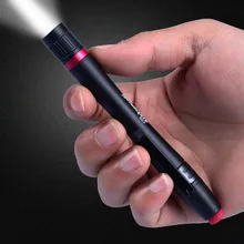 Мини светодиодный супер яркий светильник-вспышка, медицинский светильник-ручка, маленький фонарь, лампа для работы, светильник-вспышка для кемпинга, открытый светильник, ночник, охотничий светильник