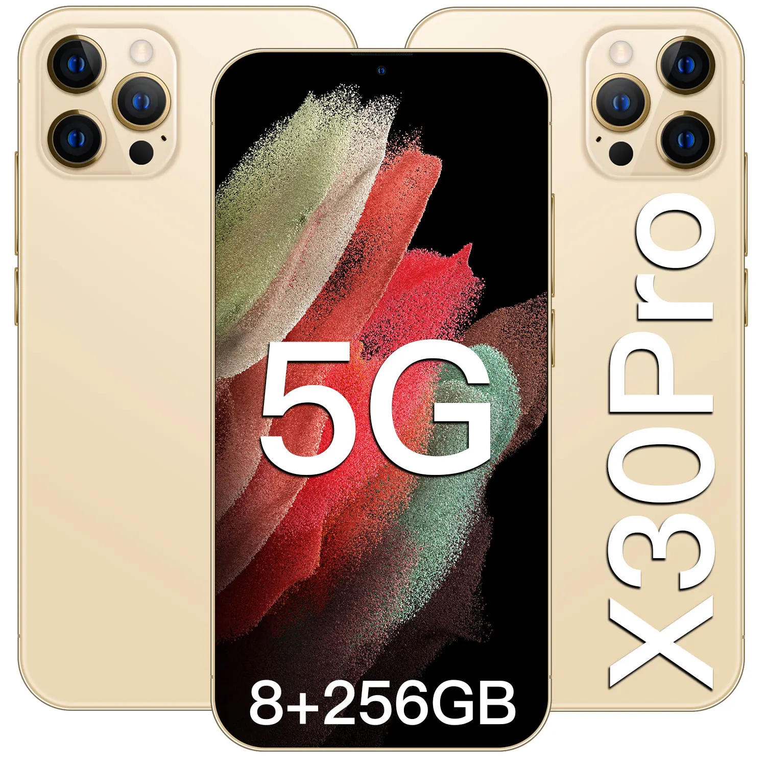 Global Version Smartphones Phone X30 Pro 6.7