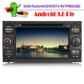 

7" Car DVD Player Android 9.0 DAB+Autoradio Car stereo GPS Navi for Ford Transit MK7 Kuga Bluetooth Car Radio USB Wifi TPMS