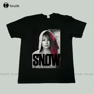 New Snow Tha Product Black Gift Birthday T-Shirt Cotton Tee Shirt S-5Xl