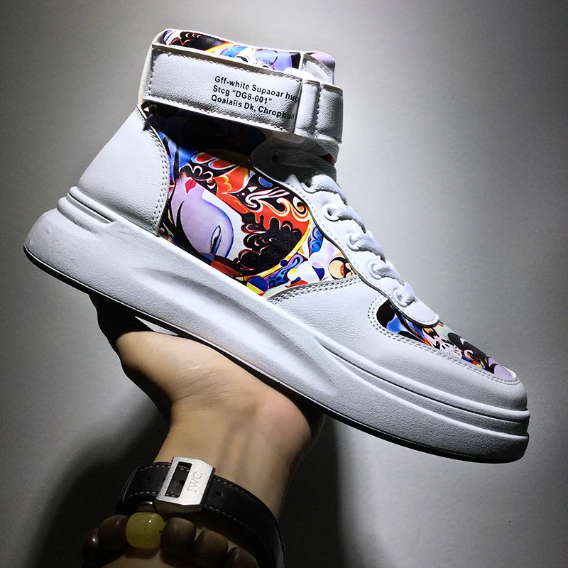 

New Men Casual Shoes Comfort Non-slip High Top Sneakers Men Shoes Flats Footwear Chaussure Homme Zapatos Hombre