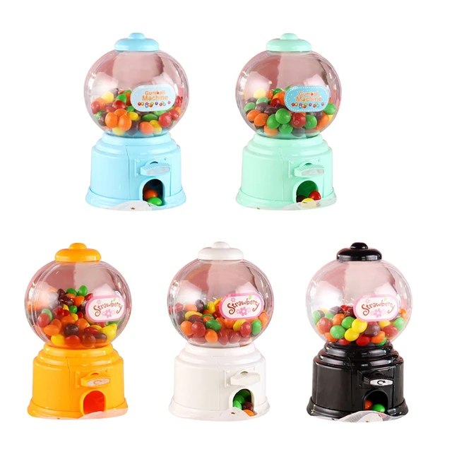Birthday Party Favor Gum Ball Machine Toy Candy Dispenser Twirling Style Great Gift for Child Hands-on Brain Development 87HD 1