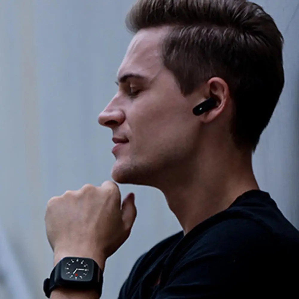 

Color Screen Smart Bracelet Headset 2-in-1 Sedentary Monitoring Smart Binaural With Earphones Charging Multifunctions