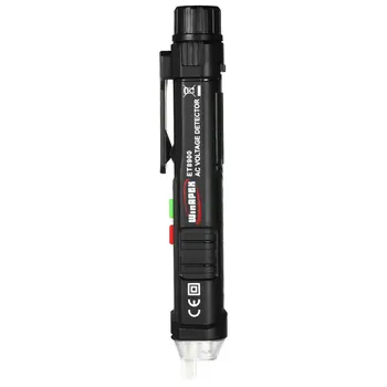

AC Voltage Detector Non-contact Tester Pen Volt Meter Sensor Elektrische Test Potlood 12V-1000V LED Voltage Detector Pen