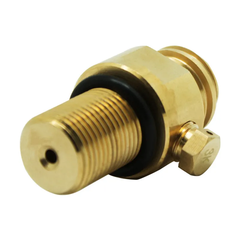 

Soda Club Sodastream Cylinder CO2 Refill Adapter Converter M18*1.5 to TR21-4 The Second Model Soda Stream Maker Valve Adapter