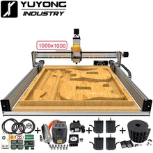 Machine à découper, tailler et graver, 1000mm x 1000 mm, routeur 1010, CNC, plomb, kit complet